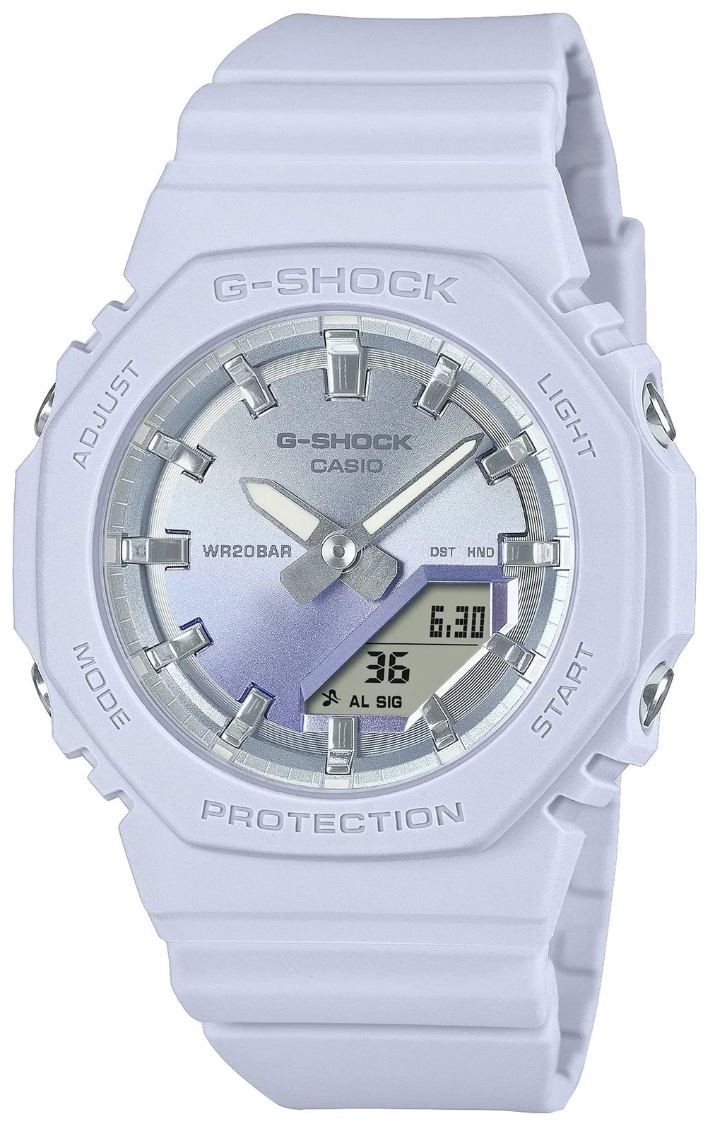 Lavender Sunset Glow: Light blue Watch