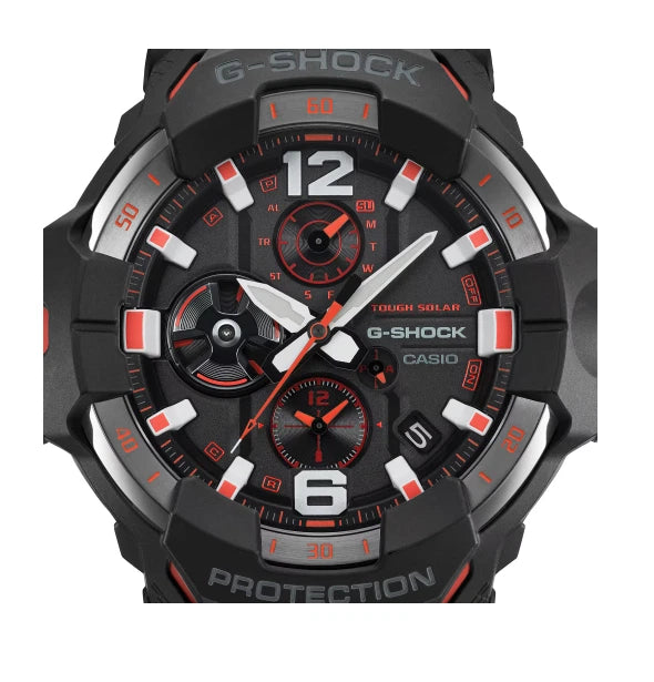 A Night Cockpit: G-SHOCK GRAVITYMASTER