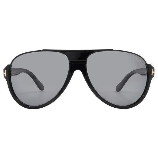 Dimitry Polarized Smoke Pilot Men's Sunglasses