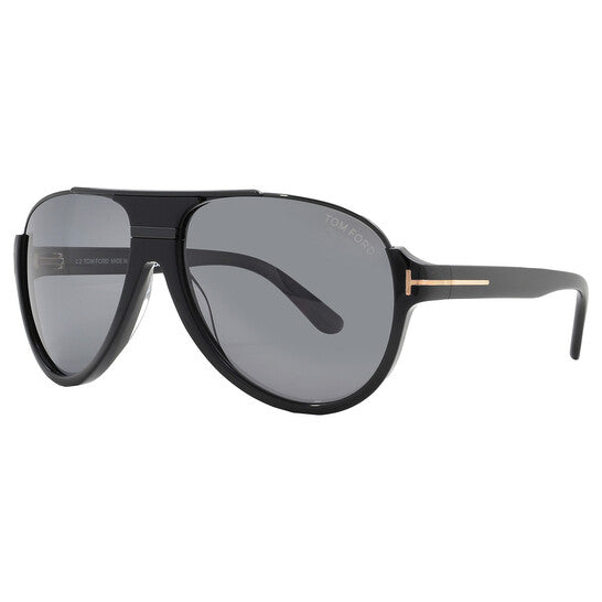 Dimitry Polarized Smoke Pilot Men's Sunglasses