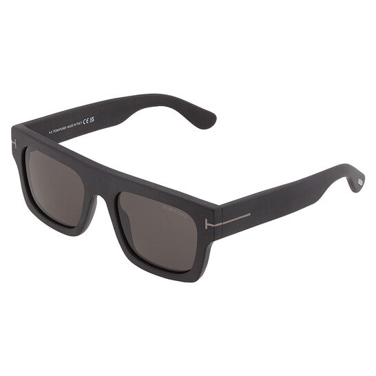 Fausto Smoke Browline Men's Sunglasses