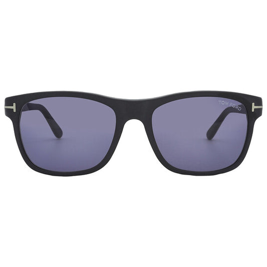 Giulio Blue Rectangular Men's Sunglasses