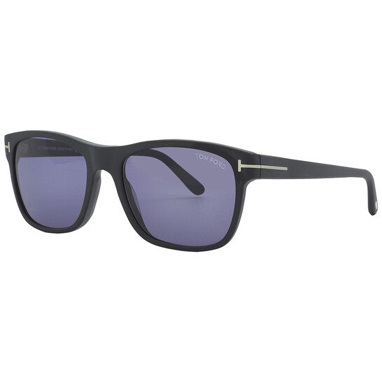 Giulio Blue Rectangular Men's Sunglasses