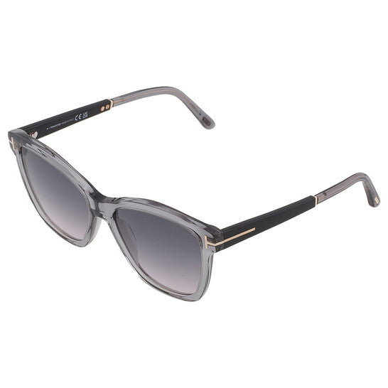Lucia Smoke Butterfly Ladies Sunglasses