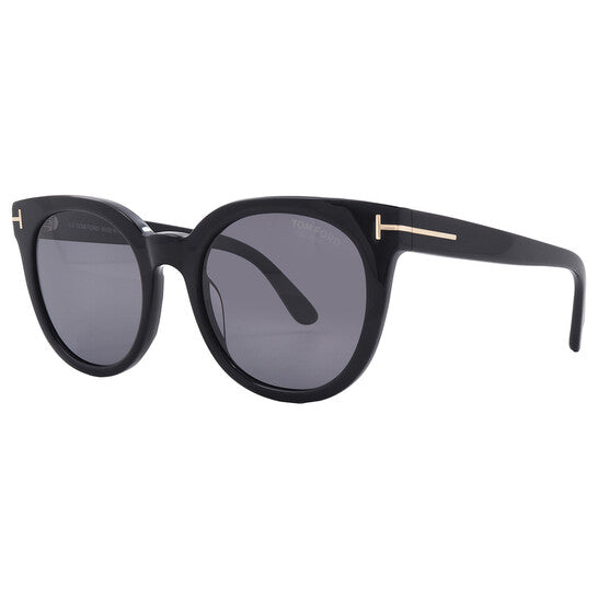 Moira Polarized Smoke Cat Eye Ladies Sunglasses