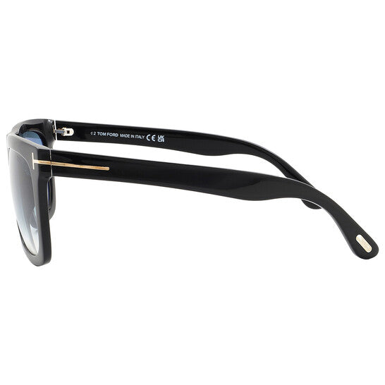 Morgan Gradient Blue Browline Unisex Sunglasses