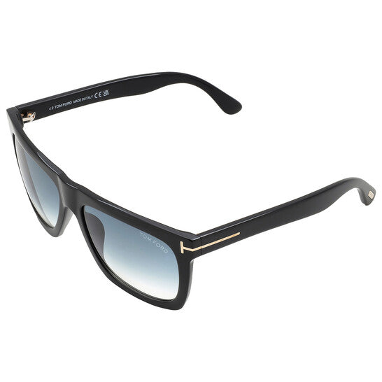 Morgan Gradient Blue Browline Unisex Sunglasses