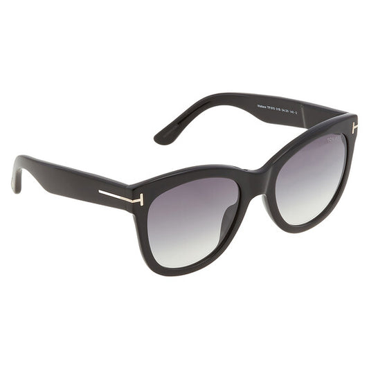 Wallace Smoke Gradient Cat Eye Ladies Sunglasses