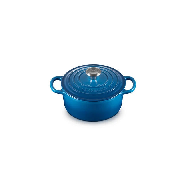 2qt Signature Cast Iron Round Dutch Oven