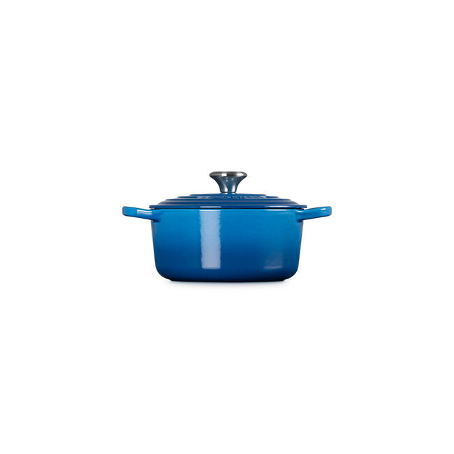 2qt Signature Cast Iron Round Dutch Oven